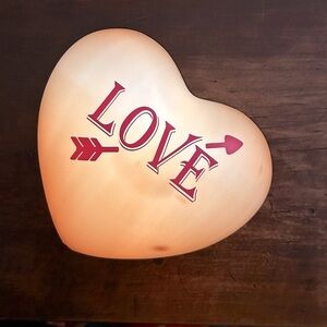 Heart-Shaped Love Light Lamp Love Arrow Pink NEW!